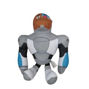 Teen Titans Go Cyborg DC Comics 2017 Toy Factory Plush Stuffed Animal 9.25"